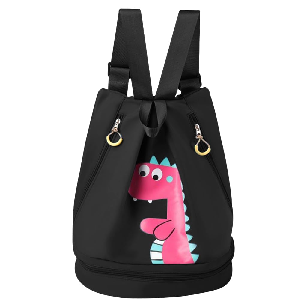 PALAY Swimming Bag for Kids Cartoon Print Shoulder Bag for Kids Large Capacity Backpack for Boys Girls PALAY Swimming Bag for Kids Cartoon Print Shoulder Bag for Kids Large Capacity Backpack for Boys Girls